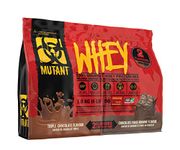 MUTANT WHEY – 2 Flavors in 1 Bag! 100% Whey Protein Powder, Gourmet Taste, 22g of Protein, 10.4 g EAAs, 5 g BCAAs, Fast Absorbing, Easy Digesting, Triple Chocolate and Chocolate Fudge Brownie - 1.8 kg