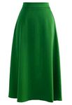 JANAK Floor length 40 inch silk skirt 620 (GREEN)
