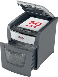 Rexel Optimum Auto Feed Shredder – 50 Sheet Capacity