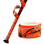 insum Baseball Bat Grip Tapes Softball Bat Wrap Grip Tape 1.1mm (Orange ASP)