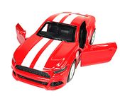 Upam II Model World II Die Cast Metal Car II Openable Doors I Pull Back Function II No Light and Sound | Sports | SUV | red(Size - 1:32)