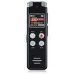 64GB Digital Voice Recorder with Voice Activated Recording and Playback - EVISTR L357 USB Rechargeable Dictaphone | Dictation Machine with MP3 Player