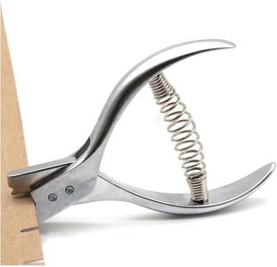 MLMLH Alicates de Costura de Diseñador, Alicates Perforadoras de Costura, Herramienta de Marcado de Patrones, Alicates de Costura de Prendas de Acero Inoxidable, para Cinturones, Cuero, Ropa(45N)