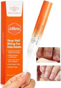 modelones Nail Biting Prevention for Kids Stop Biting Pen Bitter Thumb Sucking Deterrent Quick Dry No Bite Nail Polish Nail Repair for Damaged Nails Care 6ML 0.24 Fl Oz
