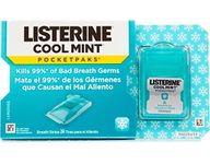 Listerine Cool Mint Mouth Freshener Strips, 24 Strips [Pack Of 2]