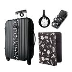 Star Wars Travel 3-Piece Set with Passport Holder, Bag Tag, and Luggage Strap, Star Wars Accessories Official License