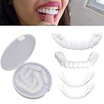 Top and Bottom Fake Teeth Cover the