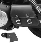 Swing Arm Saddle Bag + support compatible with Harley Davidson Dyna Wide Glide 96-17