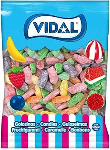 Vidal - Jelly Babies Azúcar - Caramelo de Goma, Mezcla de Frutas, 1000 Gramos