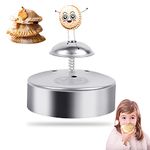 FENDIC Sandwich Cutter and Sealer for Kids, 3-1/2 Inch Stainless Steel Round Sandwich Cutter, Sandwich Sealer and Decruster, Sandwich Maker, Sandwich Cutter for Making Sandwiches, Hamburgers, Pie