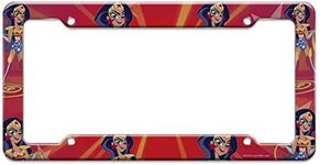 Graphics and More DC Super Hero Girls Wonder Woman License Plate Tag Frame