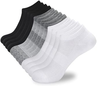 ATBITER 12 Pairs Ankle Socks Women and Men Low Cut No Show Athletic Running Short Socks