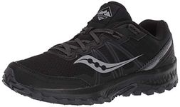 Saucony Men's Excursion Tr14 Trail Running Shoe, Black/Charcoal, 10 M US