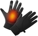 Winter Gloves for Men，Waterproof Th