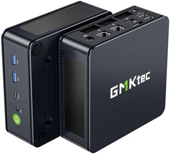 GMKtec M6 Ultra Gaming Mini PC Ryzen 7640HS (Upgraded 6600H/ 6800U), 32GB RAM DDR5 512GB SSD Dual NIC LAN 2.5GbE Desktop Computers Office Home, Triple 4K Display, WiFi 6, USB4, BT 5.2, DP, HDMI 2.0