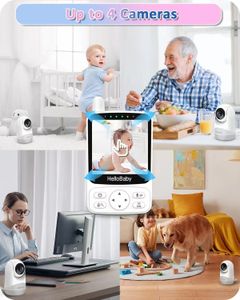 HelloBaby Baby Monitor Camera – Wireless Video Infant Surveillance