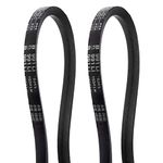 HARFINGTON 2pcs B-991 V-Belts Drive Belt 991mm(39") Inner Girth 17mm Top Width B Section Rubber for Power Transmission