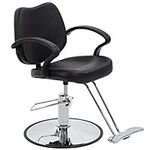 Hair Salon Chair Styling Heavy Duty Hydraulic Pump Barber Chair Beauty Shampoo Barbering Chair for Hair Stylist Women Man