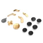 Paddles Accessory Set for Xbox One Elite Series 2 Controller, Controller Paddles Set with Storage Bag, Accessory Replacement for Xbox One Elite Series 2 Controller (Gold)