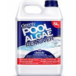 Cleenly Pool Algae Remover - Removes & Prevents the Growth of Green in Water - Super Concentration and Long Lasting 5L