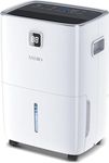 30L/Day Dehumidifiers for Home, Dehumidifiers with Digital Display & Humidity Control, Laundry Dry, 4L Water Tank & Drainage Hose for Damp & Condensation, 24H Timer for Home/Basement/Office/Large Room