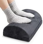 Sky Solutions Under Desk Foot Rest - Memory Foam, Ergonomic, Adjustable Footrest for Under Desk Cushion, Gaming Stool - Work from Home Essentials & Desk Accessories