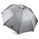 Sun Mountain 2021 62" Auto Golf Umbrella Silver 62 in