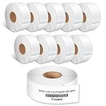 COLORWING Compatible Dymo 30252 (1-1/8" x 3-1/2") Address Labels,Compatible with Dymo LabelWriter 450, 450 Turbo, 4XL Desktop Printers, 28mm x 89mm Barcode Labels, 350 Labels/Roll, 10 Rolls