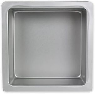 PME Square Cake Pan, 7 x 7-Inch, Gray