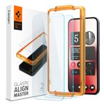 Spigen Alignmaster Tempered Glass Screen Protector for Nothing Phone (2a) Plus, Nothing Phone (2a) - 2 Pack