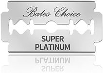 Bates- Double Edge Razor Blade, Stainless Steel, 40 Pack, Razor Blades for Men, Safety Razor Blades Double Edge, Shaving Blades for Men, Blades for Shaving, Mens Razor Blades, Razors Blades for Men