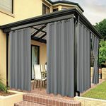 BONZER Waterproof Outdoor Curtains 