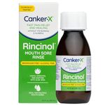 Canker-X Rincinol Mouth Sore Rinse, 120mL