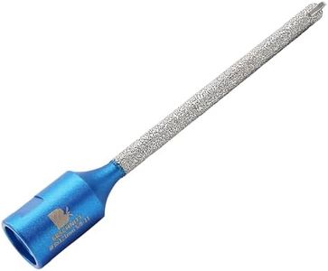 Diamond Mortar Raking Bit - BRSCHNITT Mortar Raking Tuck Pointing with Carbide Tipped for Granite Marble Concrete Masonry Stone Removals Vacuum Brazed Bit 5/8-11 Thread (8 * 121mm 5/16"* 4-4/5")