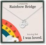 HOPE LOVE SHINE Rainbow Bridge neck