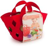 Hape E3167 Toddler Vegetable Basket Toy