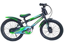 Hero Cycles Sprint Whistle 20T Steel Frame Sporty Freeride Bike for Boys and Girls (11.5 Inch, Orange, Green, 7 to 11 Years)