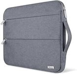 Voova Laptop Sleeve Case 14 15 Inch with Handle,Waterproof Slim Computer Cover Bag Compatible with MacBook Air 15 M2 2023,MacBook Pro 15, 13.5"Surface Laptop 4/5, Chromebook 14,Grey