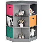 Costzon 9-Cubby Kids Bookcase with 