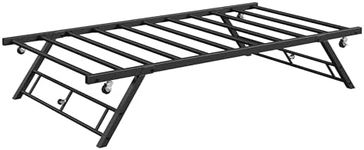 IDEALHOUSE Twin Pop Up Trundle Bed 