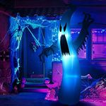 12 FT Halloween Inflatables Outdoor Decorations, Giant Ghost Halloween Blow Up Yard Decorations, Inflatable Halloween Decorations Outdoor for Yard,Garden,Halloween Decorations(Color Changing LEDs)