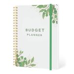 Budget Planner, Monthly Budget Finance Organizer with Expense Tracker Notebook, Account Book, Undated Bill Organizer & Finance Planner to Manage Your Money Effectively (5.5x8.5”)(Green)