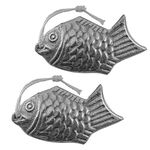 Lisol Cooking Tool to Add Safe Iron to Food and Water, 2 Pack Iron Fish - A Natural Source of Iron, An Iron Supplement Alternative, Suitable For Vegans, Athletes, Pregnant Women