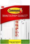 Command, White, Indoor Use, 7 (17221-ES), Small Picture Hanging Kit