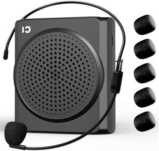 SHIDU Portable Voice Amplifier for Teacher with Microphone, 1800mAh Rechargeable 16W Mini Power Amplifier System with Mic for Tour Guide, Coach, Classroom, and Meeting