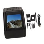 22MP Film Scanner, 135 126 110 8mm Film Converter, with Accurate Image Reproduction, for Colorful Vintage Photos