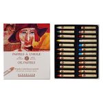 SENNELIER Cardboard Oil Pastel Set, 24 Count (Pack of 1), Portrait