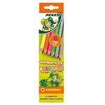 American Educational Products 1582691 Supersticks Colored Pencils, Fluorescent Colors - Set of 6