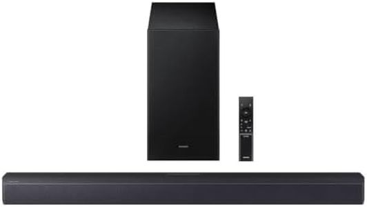 SAMSUNG Sound Bar HW-B450F/ZF 2025 - Dolby Audio/DTS Virtual: X, Adaptive Sound, 2.1 Channels, Night Mode and Game Mode
