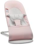 BabyBjörn Bouncer Balance Soft, Woven/Jersey, Light Pink/Grey